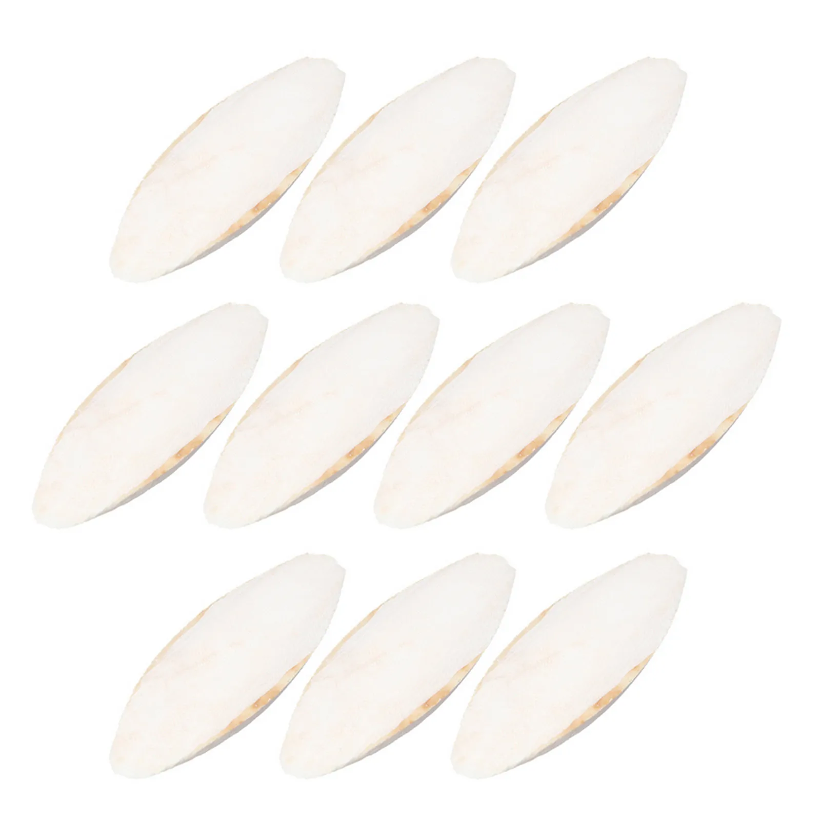 

10pcs Parrot Chew Toys Bird Cuttlebone Toys Natural Cuddle Bone Cuttlefish Bone Chewing Toys For Birds Parrot Traning Supplies
