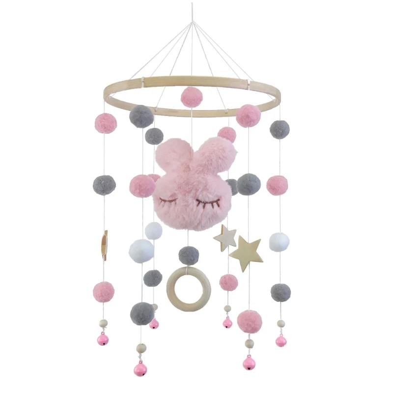 

Pushchair Mobile Toy Rattle Teether Toy Baby Crib Pendant Nursery Room Supplies