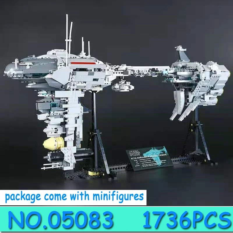 

IN STOCK 1736pcs/set 81070 05083 Star Toys DIY The Nebulon Model B Model Building Blocks Bricks Kids Birthday Christmas Gifts