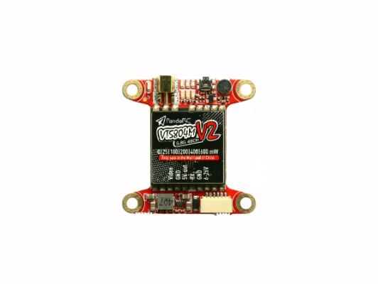 

PandaRC VT5804M V2 5.8G 48CH 25/100/200/400/600mw Switchable FPV Video Transmitter VTX Receiver Board For RC Aircraft