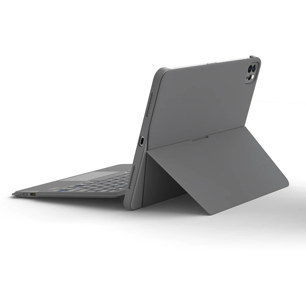 Фото Bluetooth-клавиатура WiWU для iPad Pro 11 2021, беспроводная Магнитная поглощающая клавиатура для iPad Air 4 5 с держателем для сенсорной панели №5