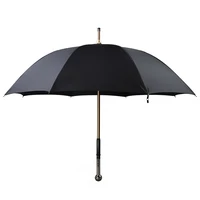 luxury katana umbrella strong windproof big umbrella long handle umbrella black cheap samurai sword paraguas rain equipment