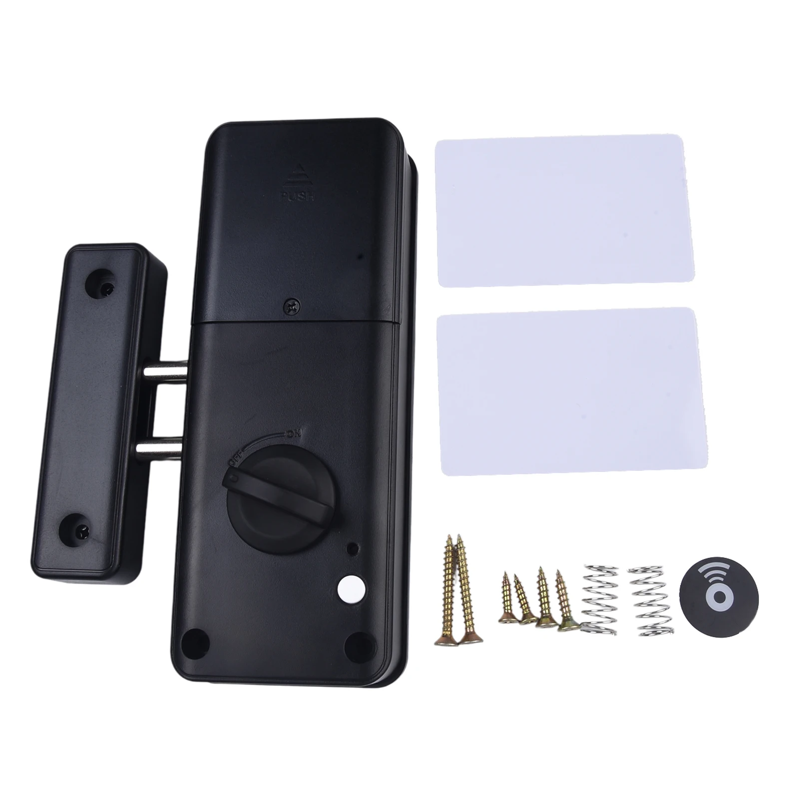 1 комплект Tu-ya Smart Lock APP IC Card Unlock No Drilling Невидимый дверной замок Умный электронный