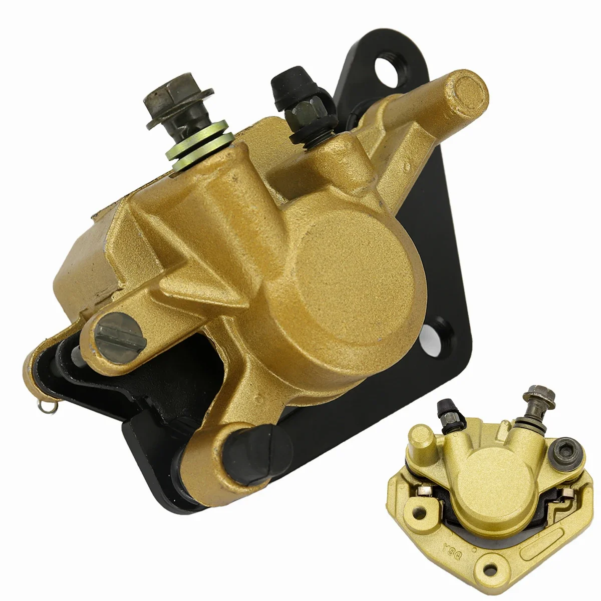 YAMAHA YBR125 Передний Тормозной Суппорт В Сборе С Колодками И Кронштейном Для Моделей