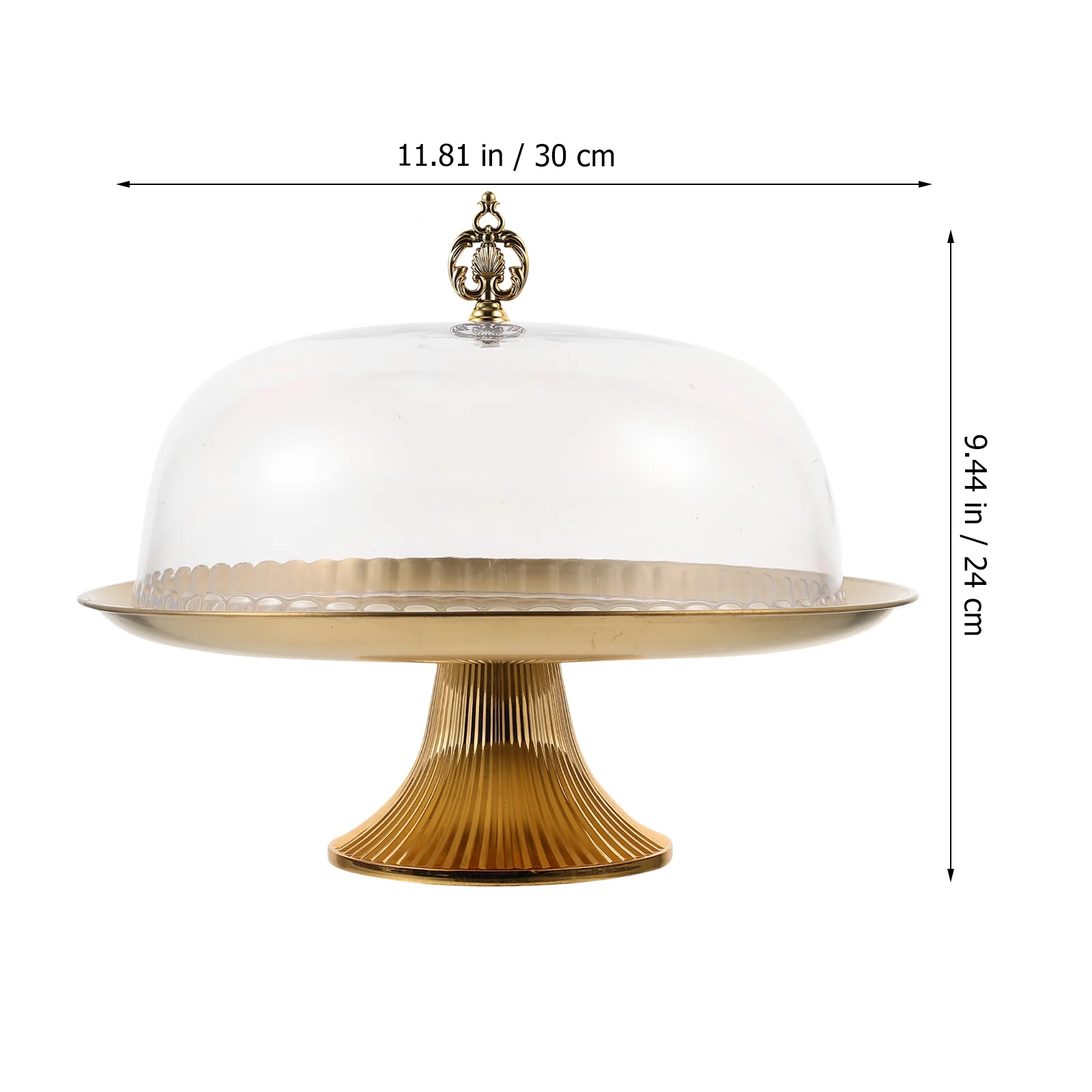 Тарелка для торта с купольной крышкой держатель кекса сервировочное блюдо