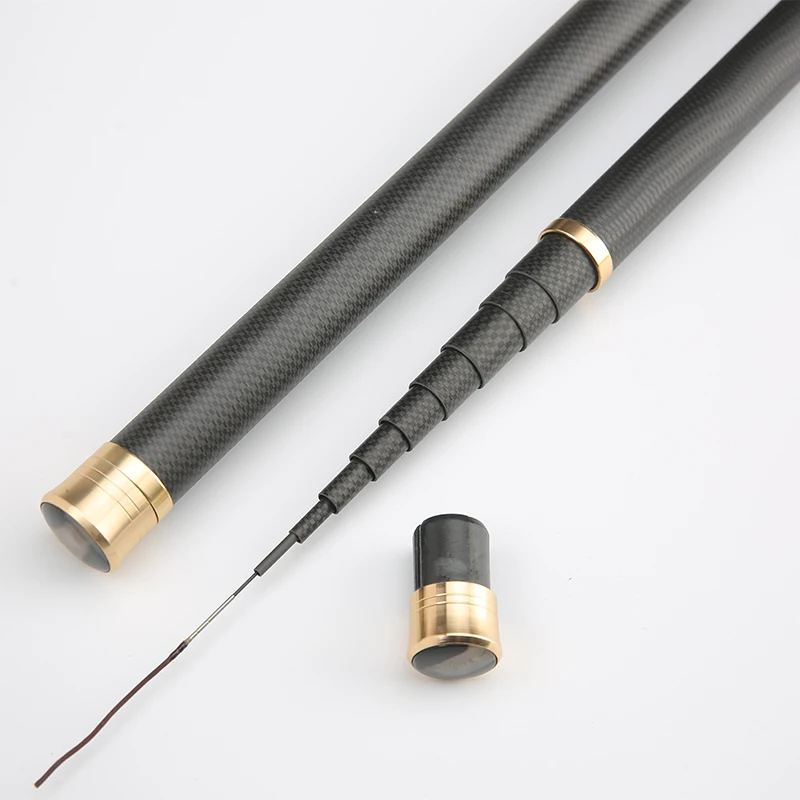 Super Light Hard Carbon Fiber Hand Fishing Pole Telescopic Fishing Rod 2.7M/3.6M/3.9M/4.5M/5.4M/6.3M/7.2M/8M/9M/10M Stream Rod enlarge