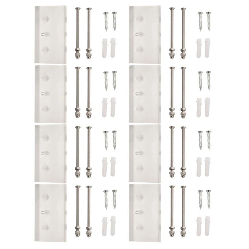 

8X Ghost Hanger Skateboard Wall Mount Deck Display Luxury Skateboard Storage Holder Rack