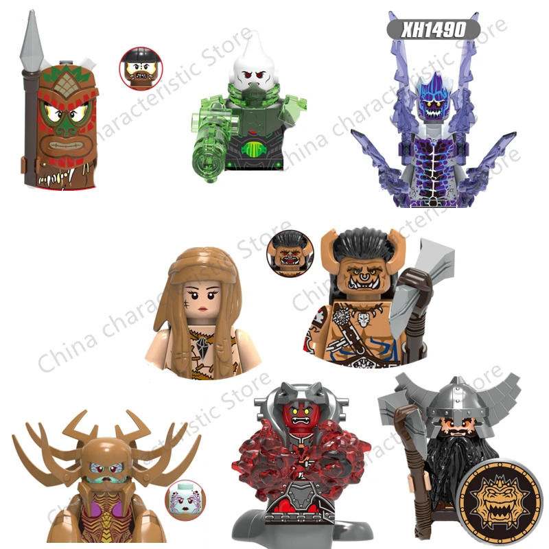 

Mechanical mechanic Sarah louise Kerrigan Cannibal Evil dwarf Four arm stone magic Building Block Figures Toy For children gift