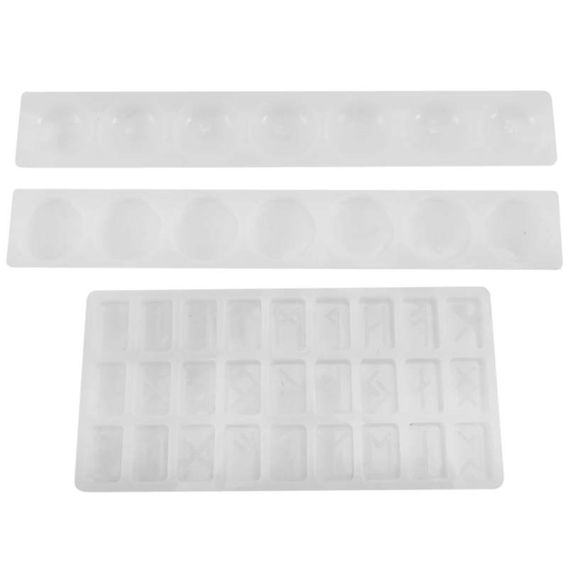 

7 чакр, камни, формы для смолы с рунами, набор форм для смолы, силиконовые формы для букв с рунами, лечебная кристальная эпоксидная форма