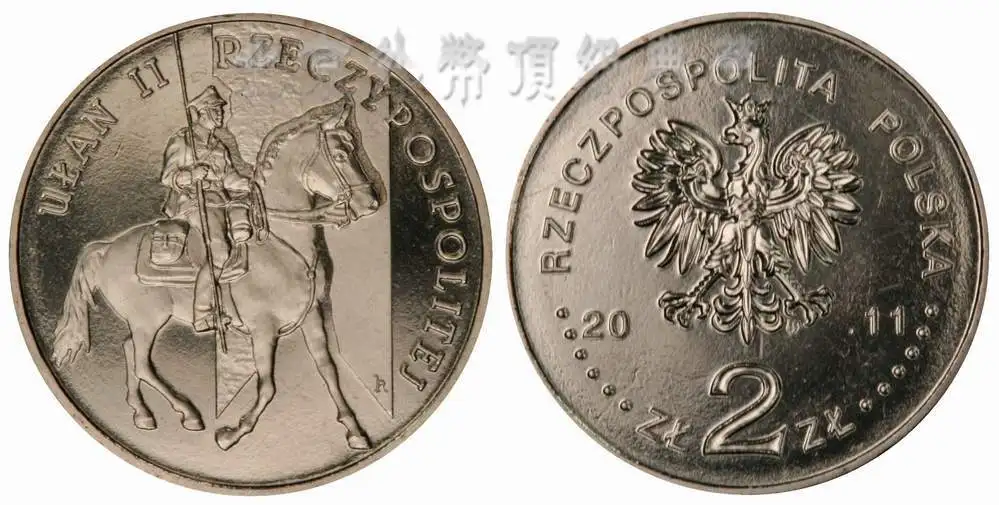 

Памятные монеты 2011 оригинальная вторая Республика Пожарная служба 2 Zlotti в Польше