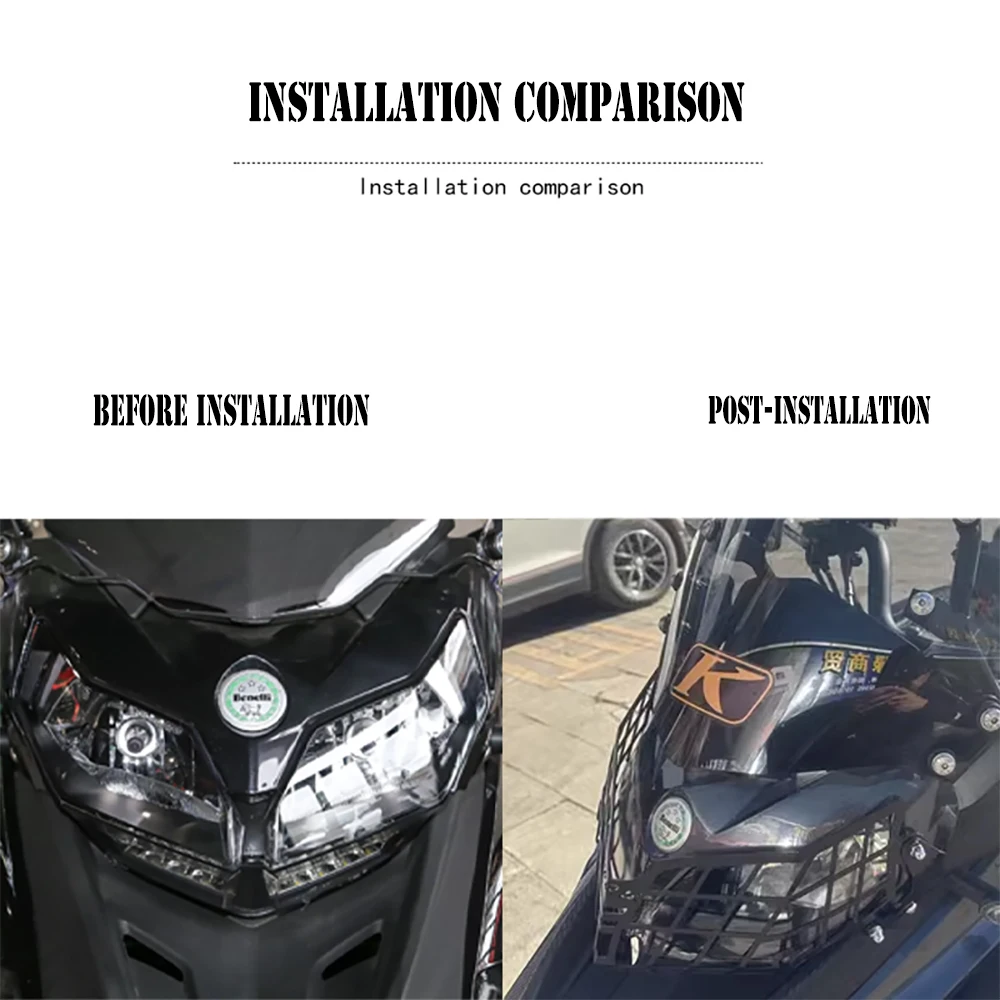 Мотоциклетная сетка для фар из нержавеющей стали модифицированная защитный