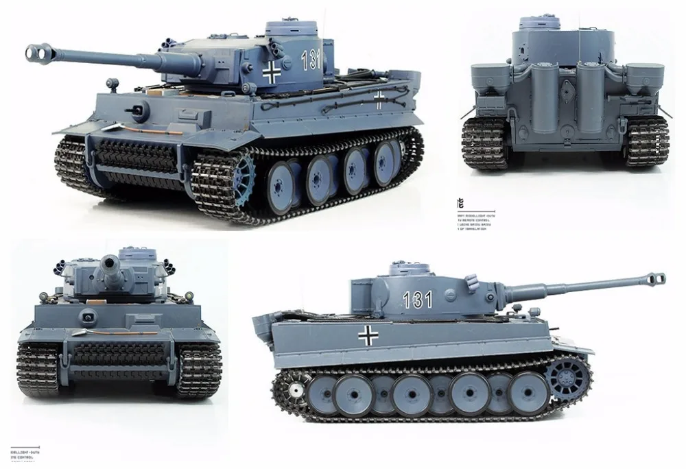 Новая версия 1:16 радиоуправляемые танки инфракрасная система битвы