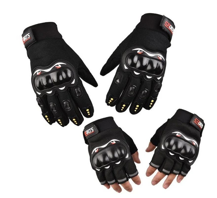 

Men's tactical gloves Motorcycle riding gloves protective joint riding sports outdoor fitness half finger hard shell climbing