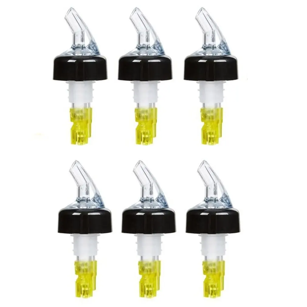 

Отмеренная бутылка для ликера, дозаторы 1,5 унций, прозрачная бутылка с носиком, носик с хвостом и желтым ошейником, отмеренные носики для лик...