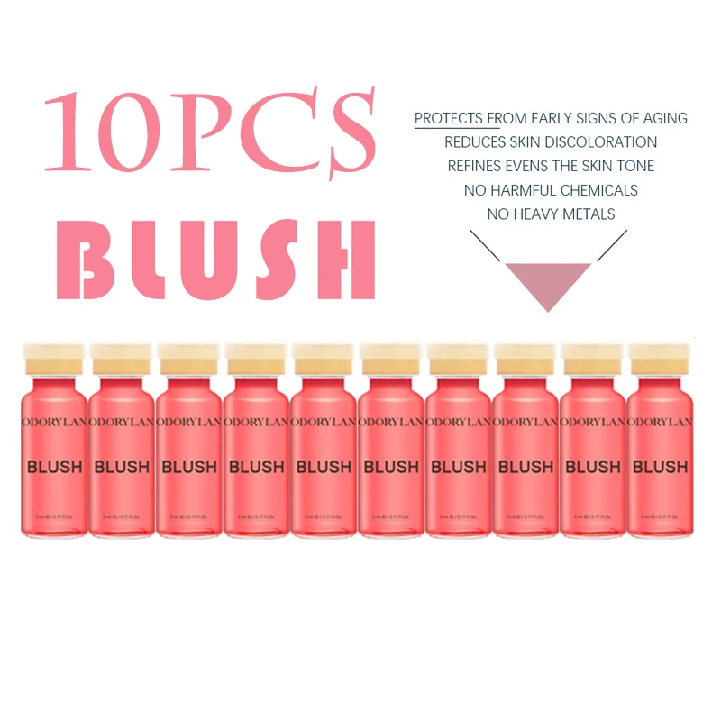 

10 шт./коробка, антивозрастная Сыворотка для румян