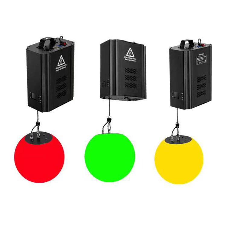 

3d dmx winch led kinetic lighting system stage light ball