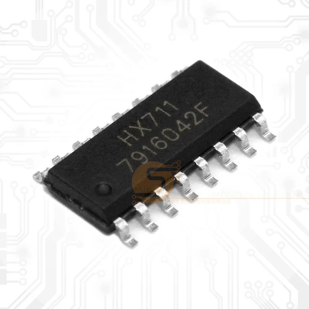 Оригинальные высокоточные электронные весы HX711 SOP16 с 24 датчиками, со специальной микросхемой, Rf Wwitch, электронные весы, аналоговые/d