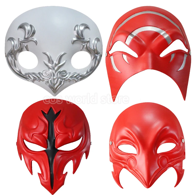 

Halloween Mask Cosplay Game Final Fantasy XIV FF14 Venat Emet Selch Mask Series Ff14 Half Face Mask Ancient Man Venet Cos Mask