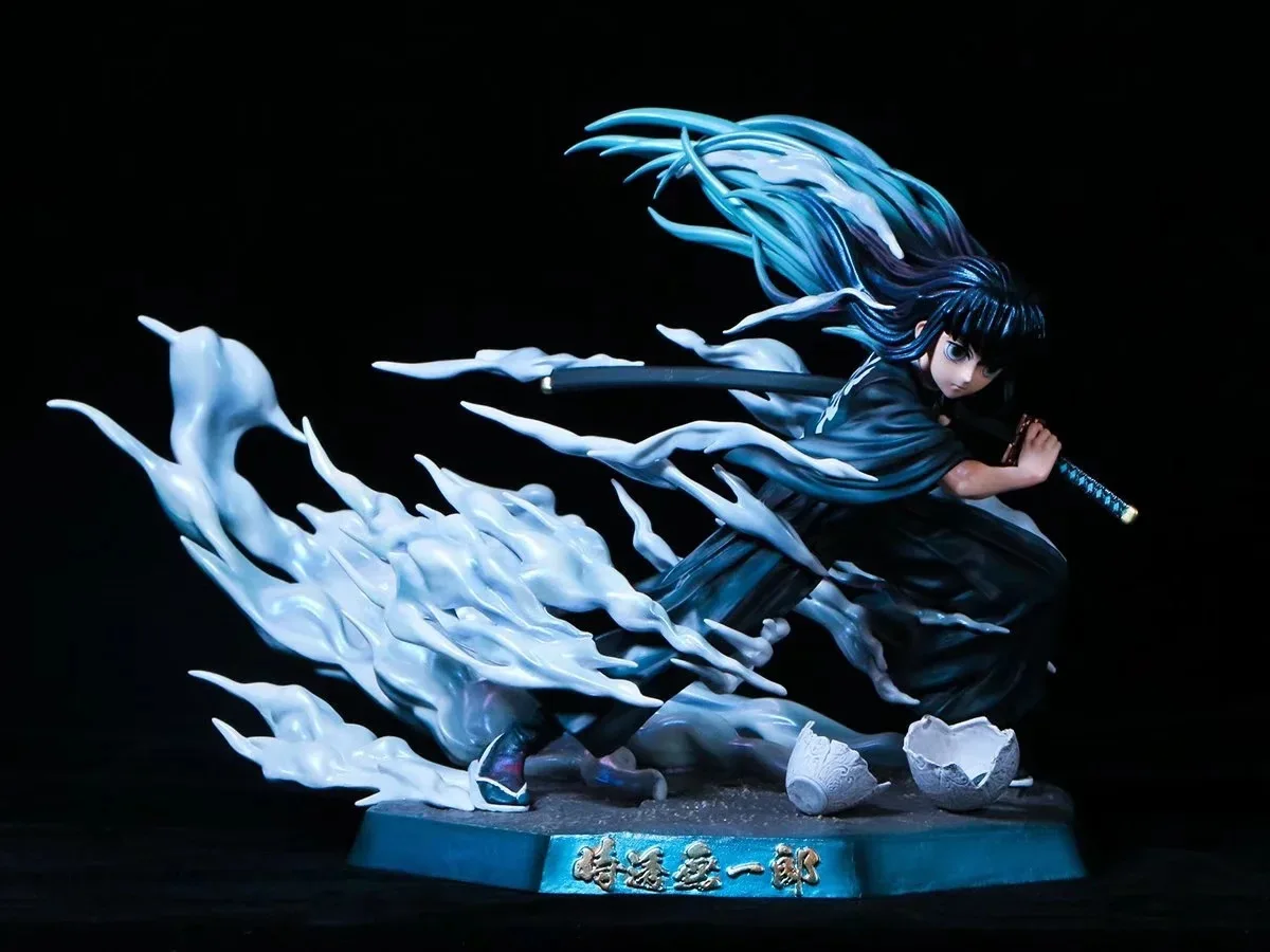 Demon Slayer Action Figure Tokitou Muichirou Pilastro in PVC 5