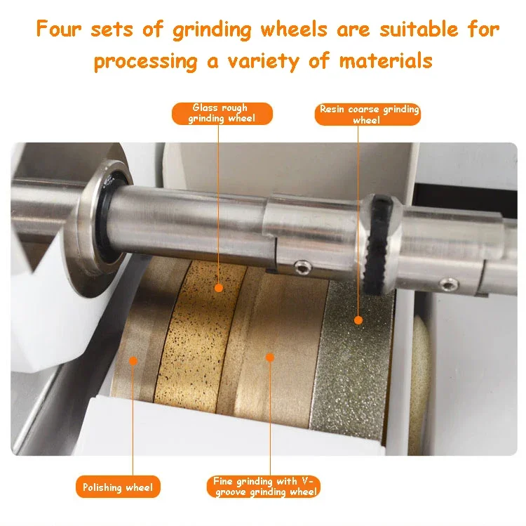 110 В/220 В SJG-5100 оборудование для обработки очков автоматическая машина окантовки