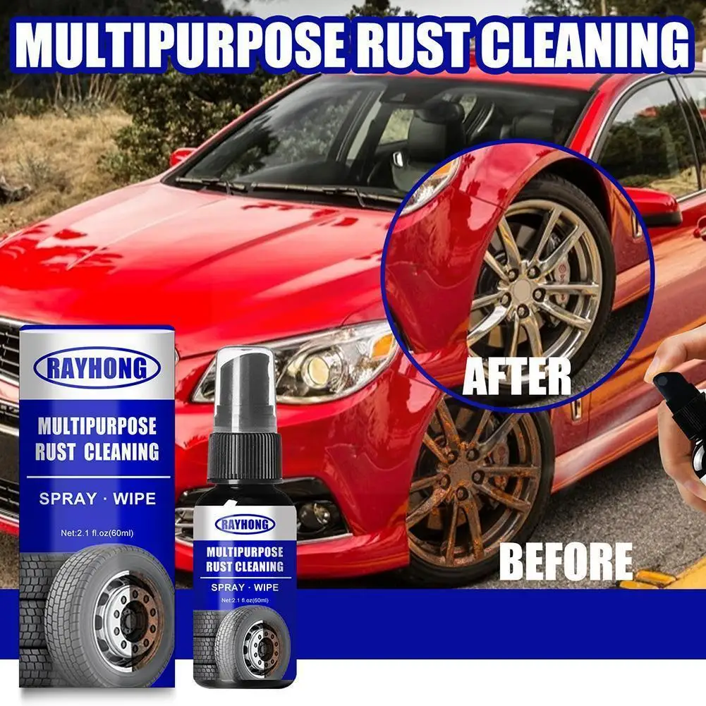 

Derusting Spray Car Rust Remover Rusts Inhibitor Rusts Remover Maintenance Metal Cleaning Metal Polish Paint Car W5g0