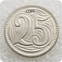 czechoslovakia 1932 25 haleru silver plated commemorative collector coin gift lucky challenge coin copy coin