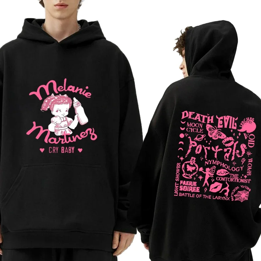 Толстовка певица меланин Мартинез с принтом плакша малыша 2024 для мужчин и женщин