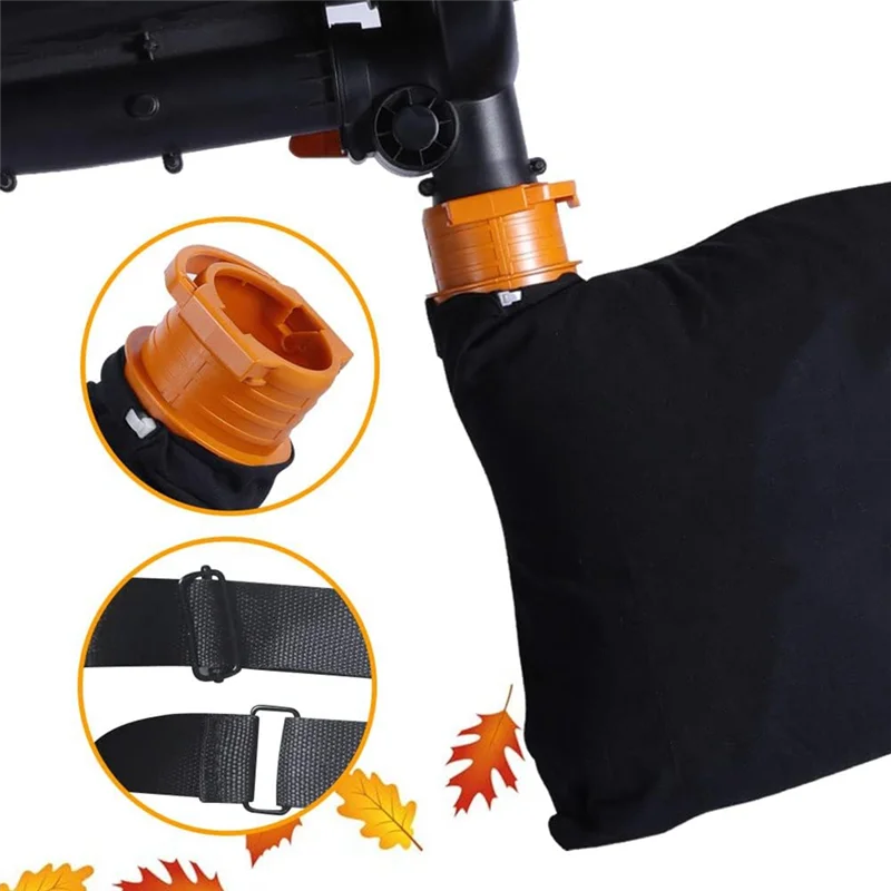 Фото Запчасти для дома 50026858, сумка для сбора листьев Trivac WGBAG500, совместимая с Worx WG502 WG508 WG505 WG509 WG500 WG501, воздуходувка для листьев №5