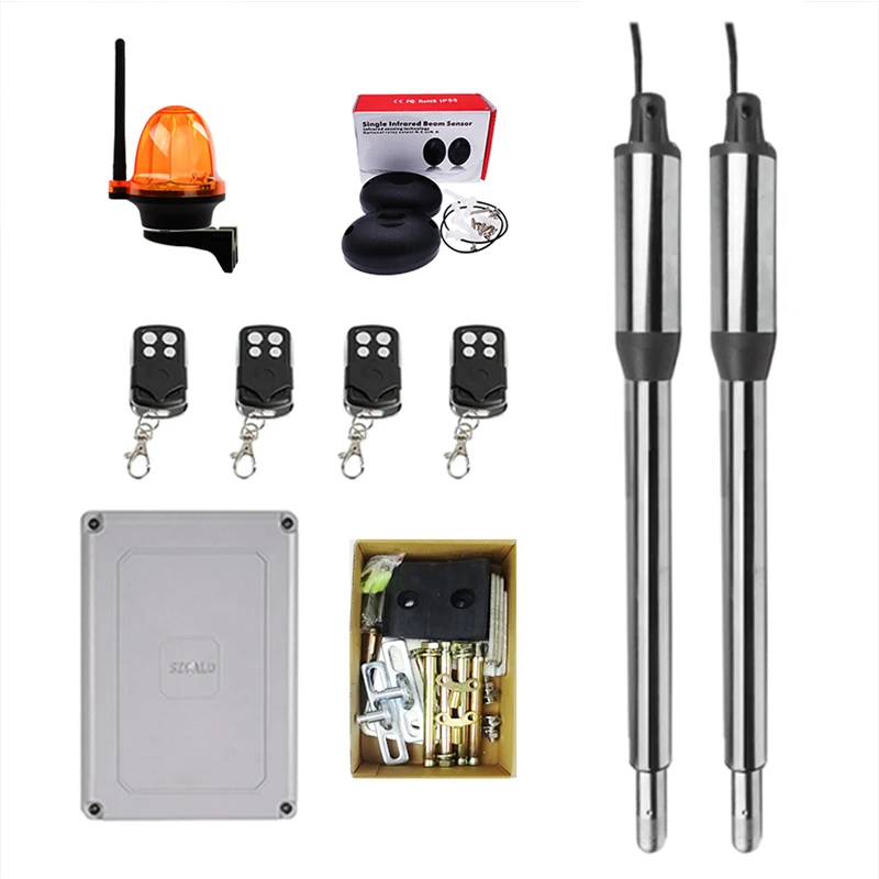 

4 шт., автоматические открывалки для ворот с пультом дистанционного управления