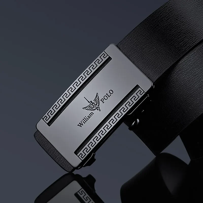 WILLIAMPOLO мужские ремни с автоматической пряжкой ремень из искусственной кожи