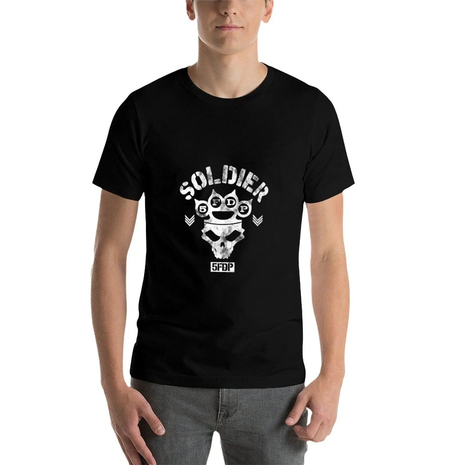 5FDP Солдатская футболка из хлопка