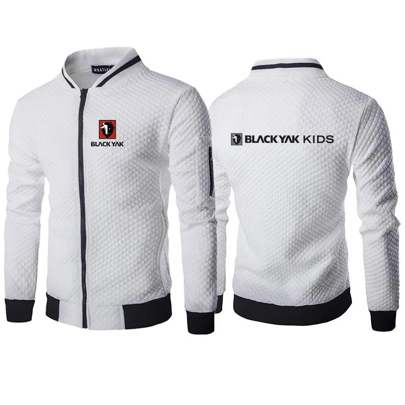 

Spring Autumn Men Brand BLACK YAK Casual Jacket Men Fashion Parker Jacket Men Flight Jacket Baseball Uniform Coat Men's Clothing