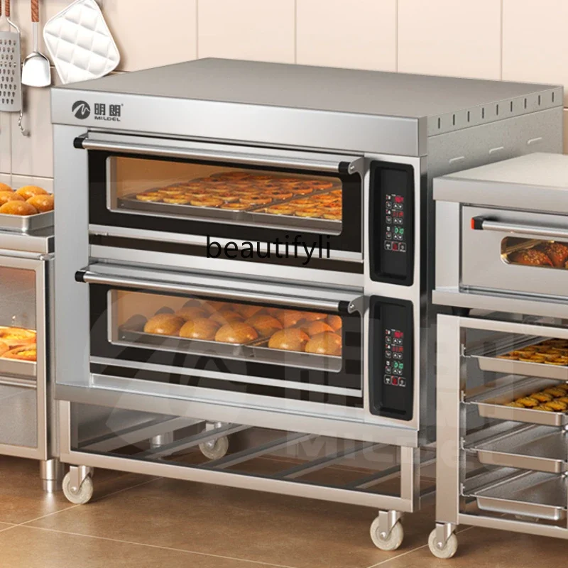 Электрическая печь Коммерческая большая газовая для выпечки хлеба торта