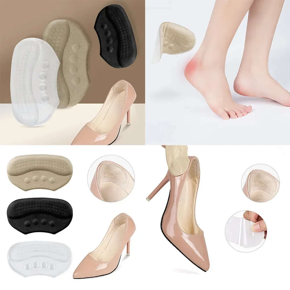 Sponge Heel Pads Adhesive Patch for Pain Relief High Heels Shoes Sticker Foot Care Liner Grips Insole Cushion Insert Pad