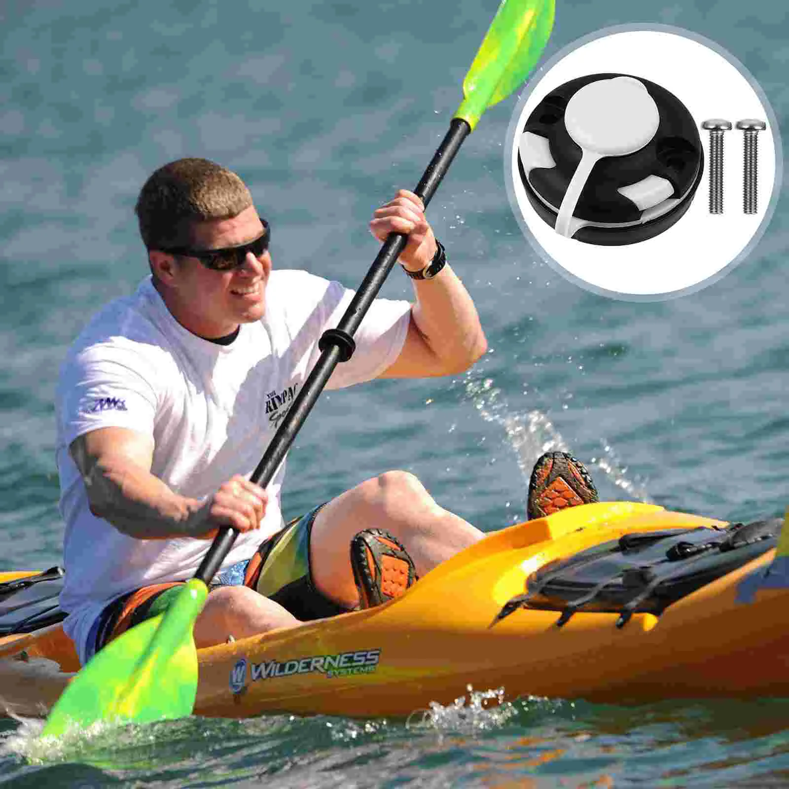 

Base Mount Boat Rod Holder Kayak Flush Universal Connection Paddle Pole Bracket Accessories Mounting Powerlock Supplies Locking