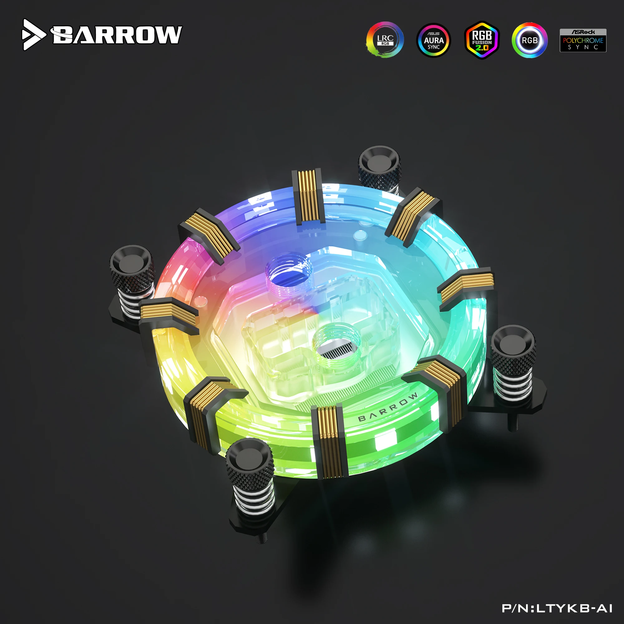 Barrow LRC2.0 RGB CPU Water Cooling Block for Intel x99 x299 20xx LTYKB-AI enlarge