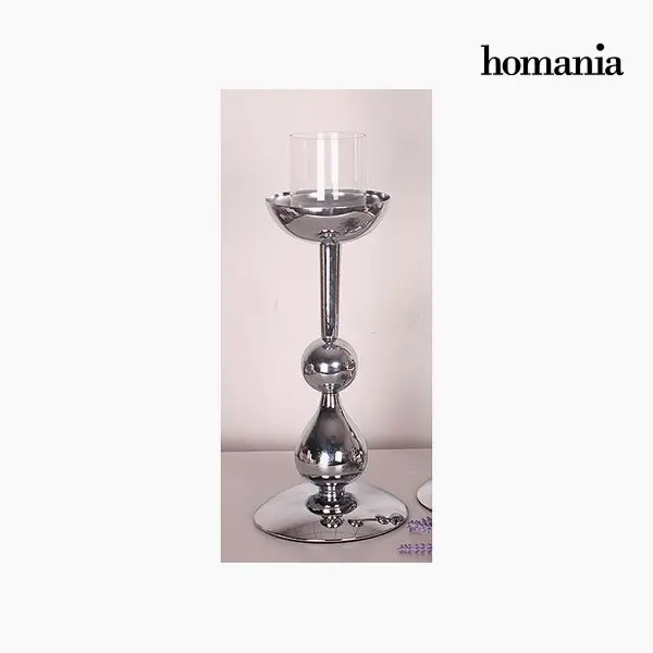 Подсвечник королева декоративная коллекция Серебряный Хрустальный