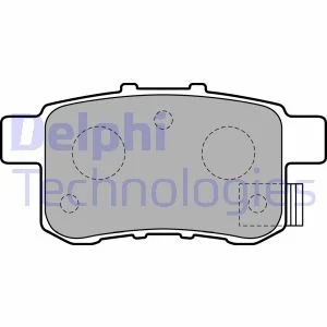 

Задняя Тормозная колодка ACCORD 0912 для LP2145