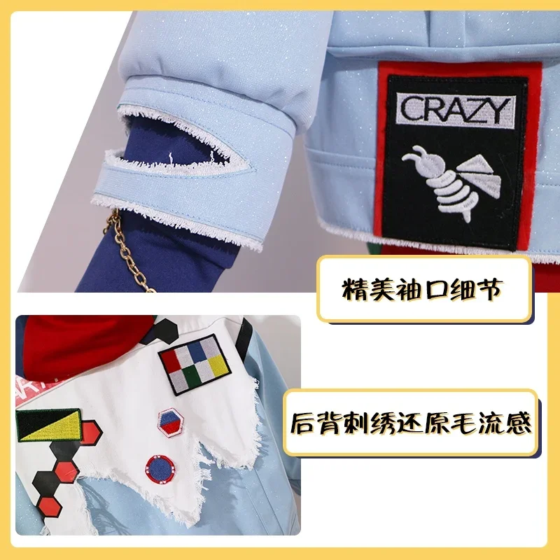 Игровой ансамбль Stars Crazy: B Amagi Rinne/Shiina Niki/Oukawa Kohaku/HiMERU Косплей Костюм Хэллоуин наряды