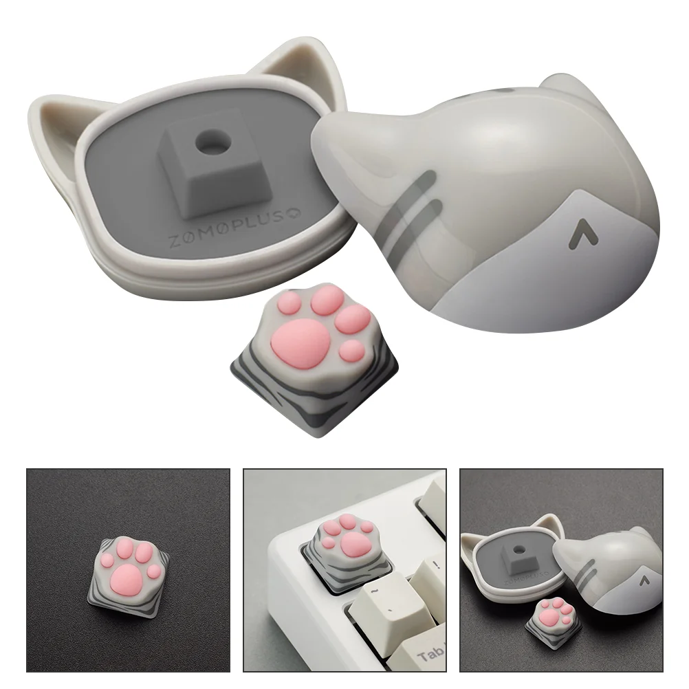 

Key Cap Adorable Cat Paw Shape Design Replacement Mechanical Keyboard Key