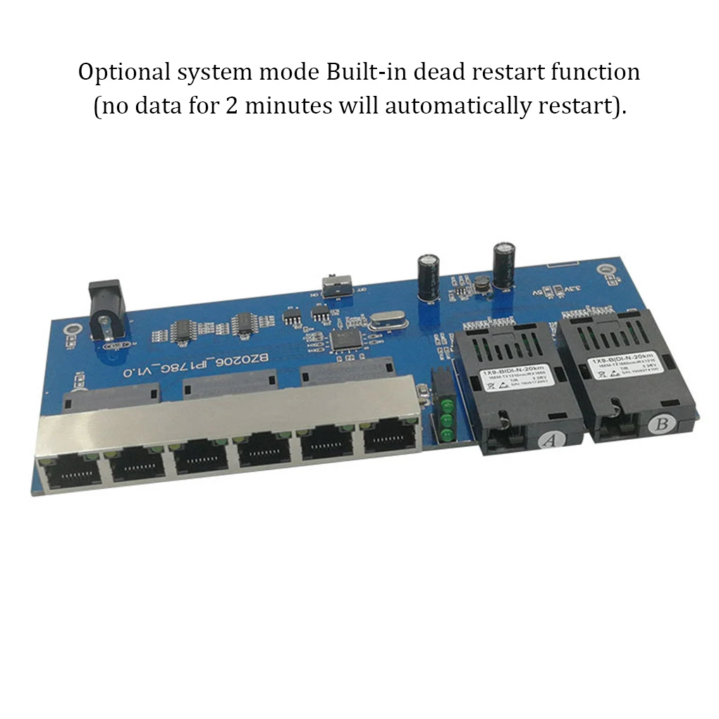 

Home Office School Optical Cable Internet Switch Ethernet Self-adapting Network Switches Computer Laptop Camera Accessories