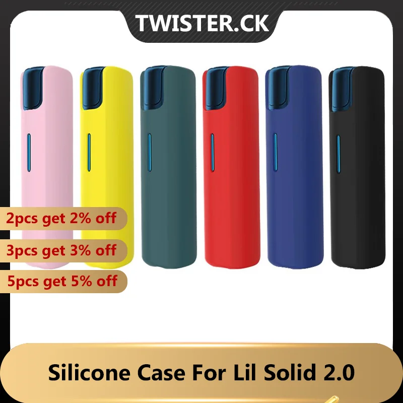 

Портативный Силиконовый чехол для Lil Solid 2.0, мягкий устойчивый к царапинам и падениям защитный рукав, совместимый с Lil Solid 2,0