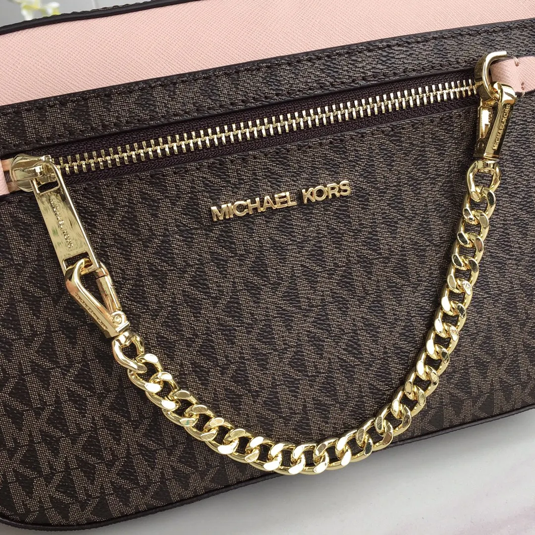 Фото Женская модная классическая сумка-кроссбоди Michael Kors, люксовый бренд, маленький размер, высокое качество, подарок для женщин №4