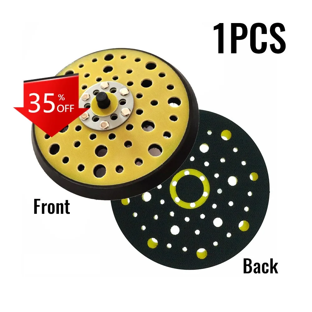 

Medium Sander Backing 150mm 54Holes Hook & Loop Pad For Mirka CEROS DEROS Random Orbital Sander Pad Power Tools Accessories