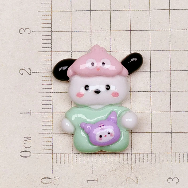 

10 шт. новый мини Kawaii мультфильм животное котенок щенок кролик смола альбом для вырезок ювелирные изделия своими руками детский подарок шпилька аксессуары A10