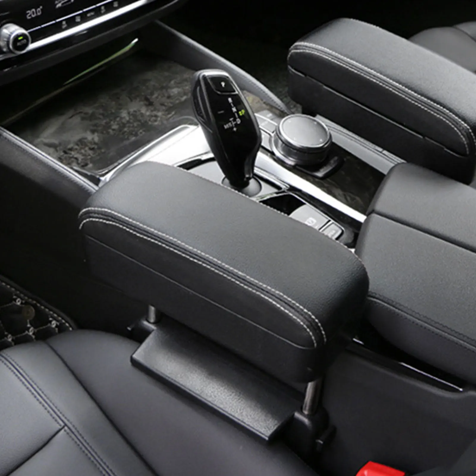 

Автомобильный подлокотник, коленчатый регулируемый подлокотник для центральной консоли, подлокотник для автомобильного сиденья, органайз...