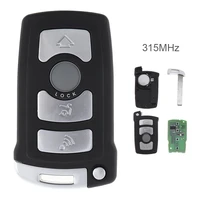 315mhz 4 buttons remote car key id46 7945 chip chip fit for bmw 7 series 730 740 e65 e66 cas1cas2 anti theft system 2002
