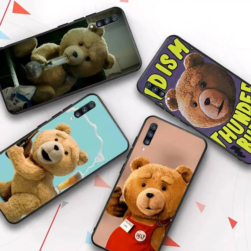 

Teddy Bear Phone Case for Samsung Galaxy A 51 30s a71 Soft Silicone Cover for A21s A70 10 A30