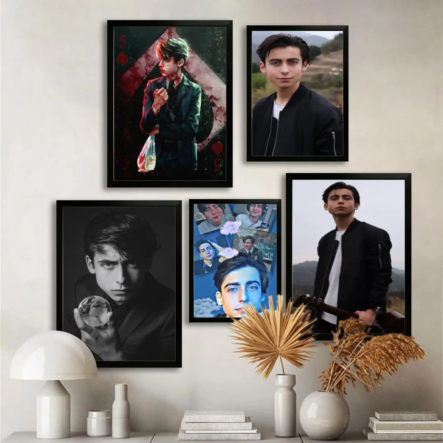 Аидан Галагер актер холст художественный постер и настенное искусство печать с