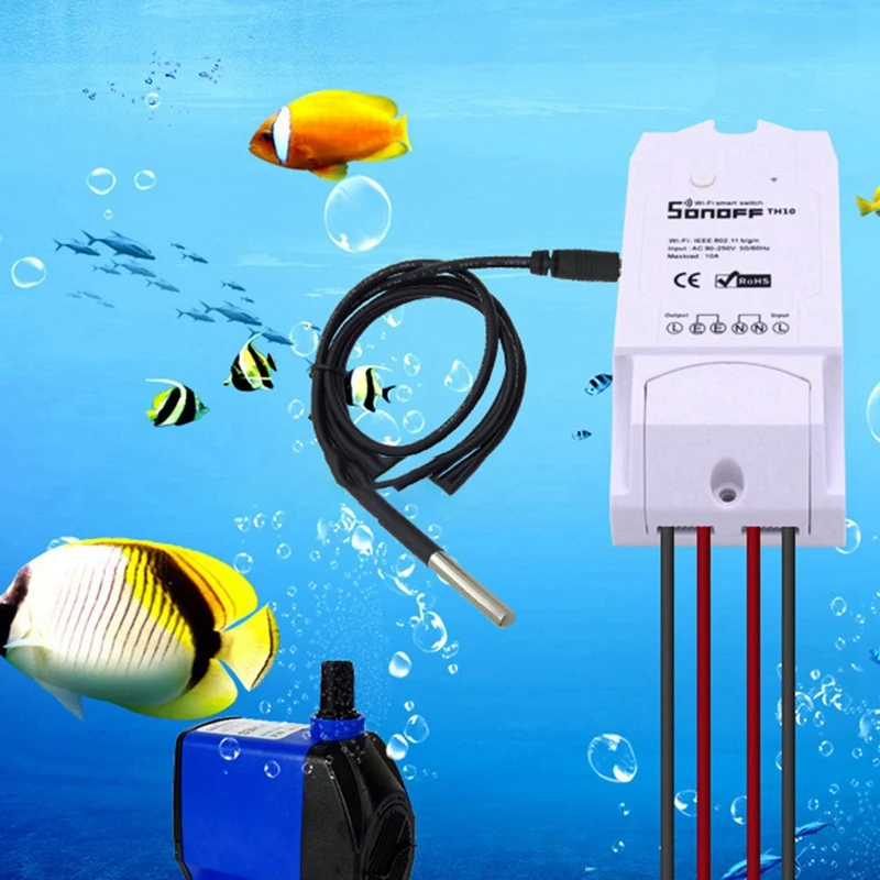 Smart Home Waterproof For Sonoff Sensor For Th10/th16 Switch